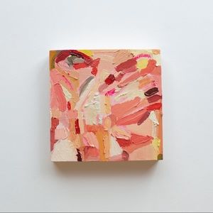 Original oil paintings in the abstract expressionist style.